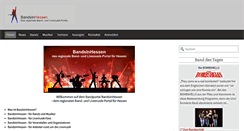Desktop Screenshot of bandsinhessen.de
